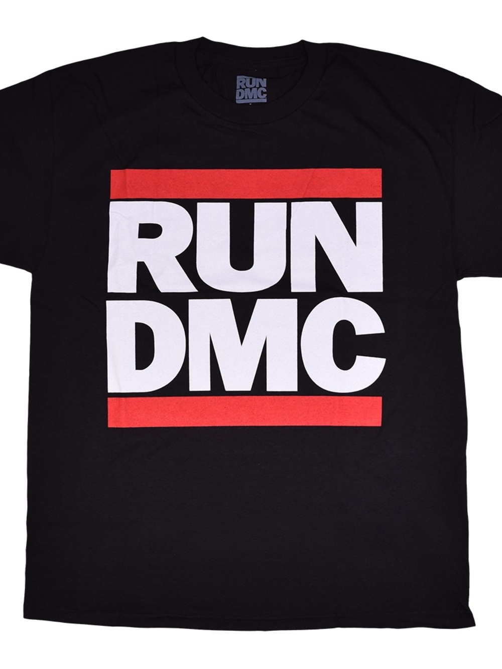 Torrid Run DMC logo classic fit cotton crew tee - size 1 - deep black